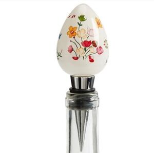Pier 1 Li Bien Bottle Wine Stopper Egg Easter 2020 NWT
